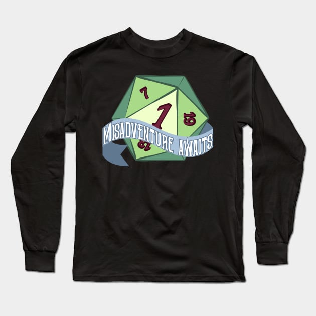 Natural one - Misadventure awaits Long Sleeve T-Shirt by PCB1981